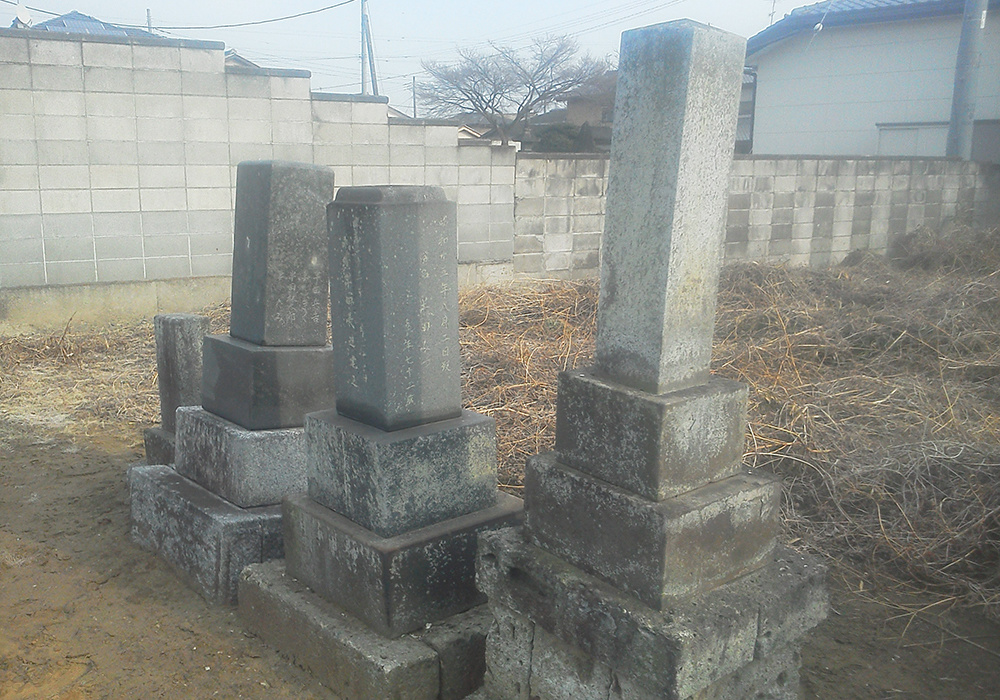 【施工事例】墓石の修復┃群馬県太田市